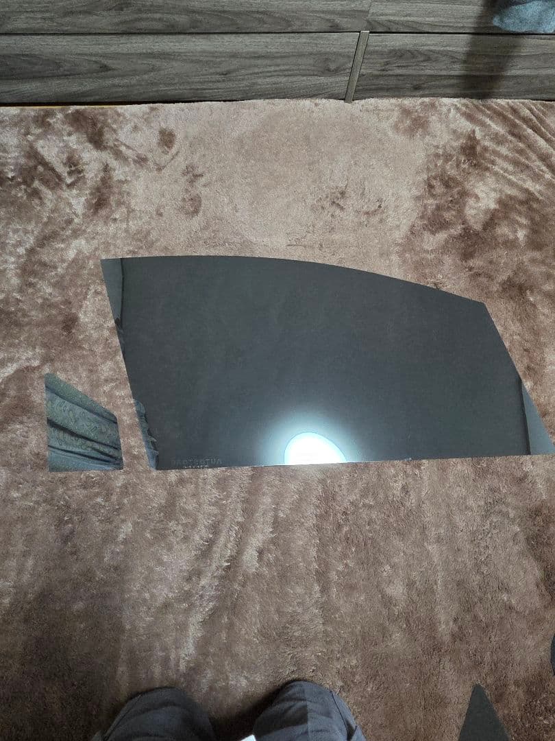 エンジンさん専用プリウス50サンシェードフィルム透過率３０%運転席助手席小窓2枚