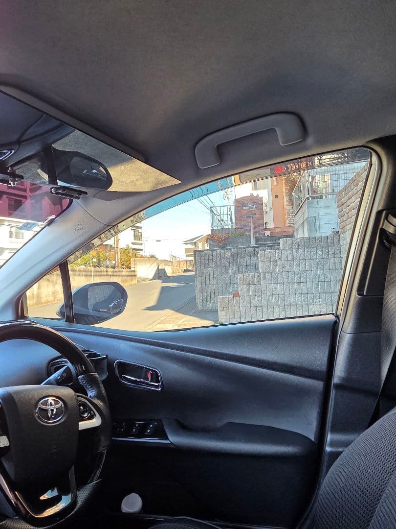 エンジンさん専用プリウス50サンシェードフィルム透過率３０%運転席助手席小窓2枚