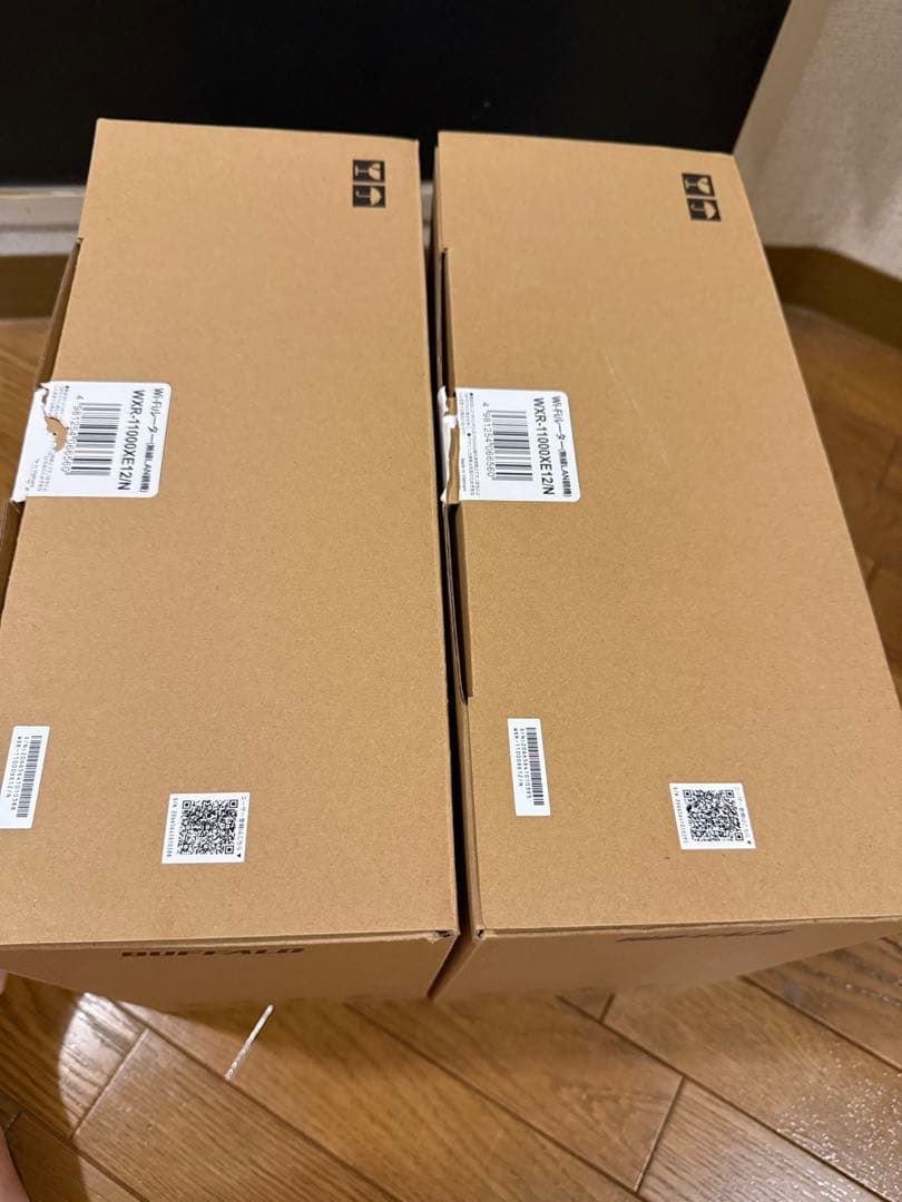 BUFFALO Wi-Fiルーター　WXR-11000XE12/N ２台セット