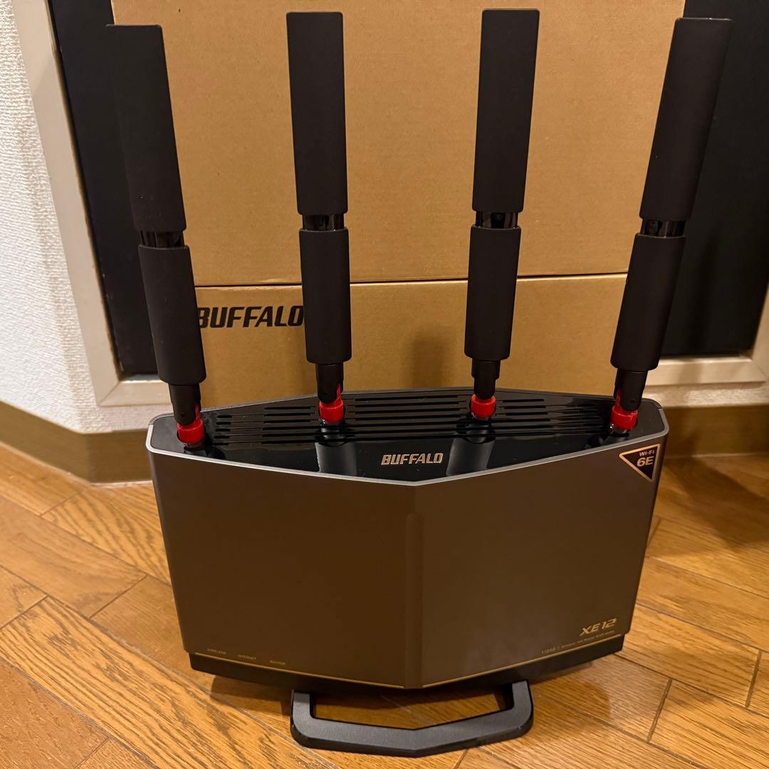 BUFFALO Wi-Fiルーター　WXR-11000XE12/N ２台セット