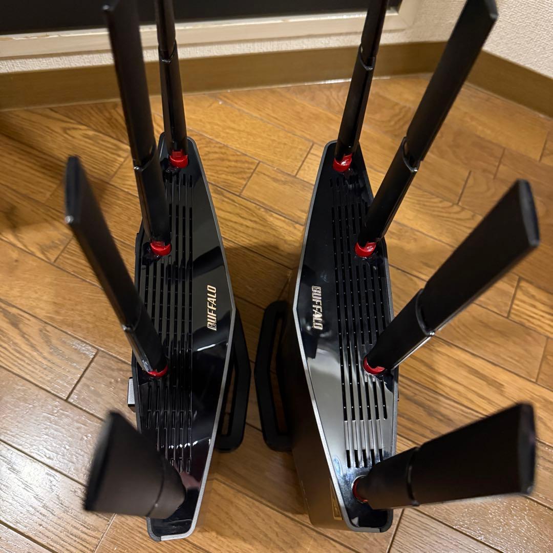 BUFFALO Wi-Fiルーター　WXR-11000XE12/N ２台セット