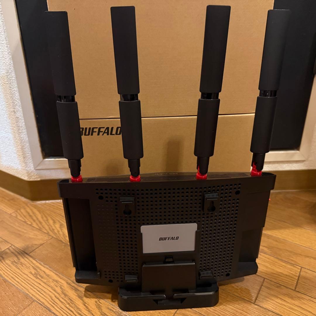 BUFFALO Wi-Fiルーター　WXR-11000XE12/N ２台セット