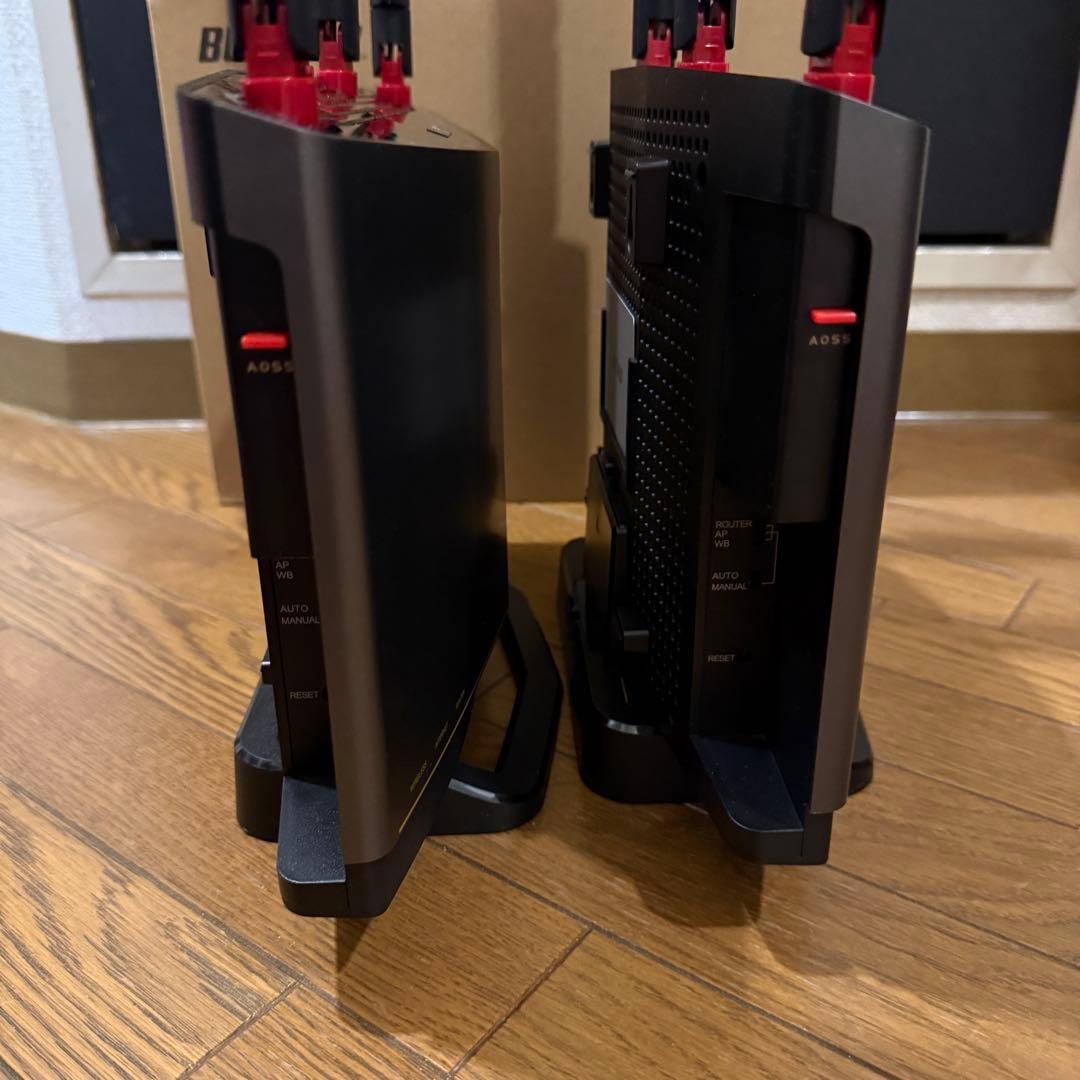 BUFFALO Wi-Fiルーター　WXR-11000XE12/N ２台セット