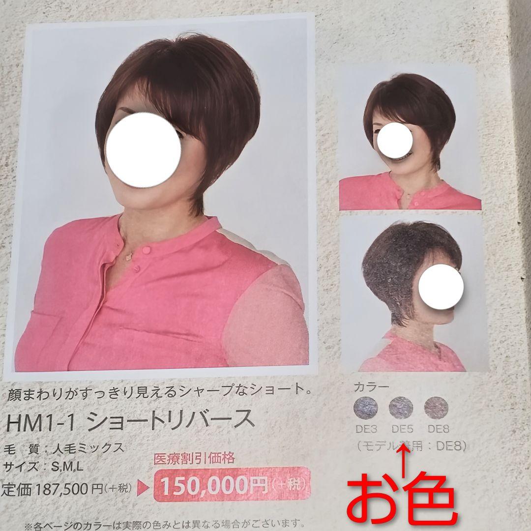 アートネイチャージュリアオージェANCS HM1-1DE5 Sサイズフルウィッグ