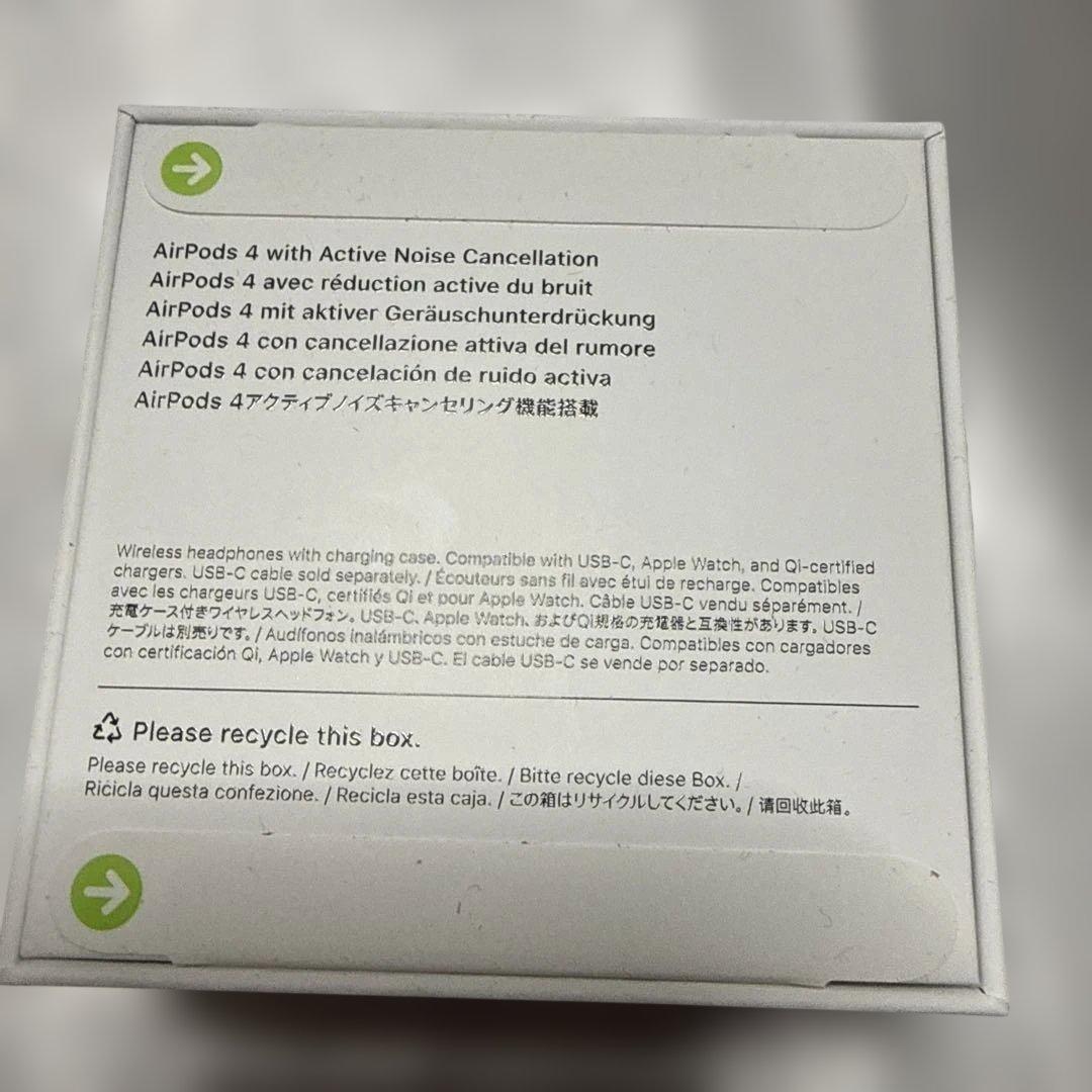 air pods4 ノイズキャンセリング搭載