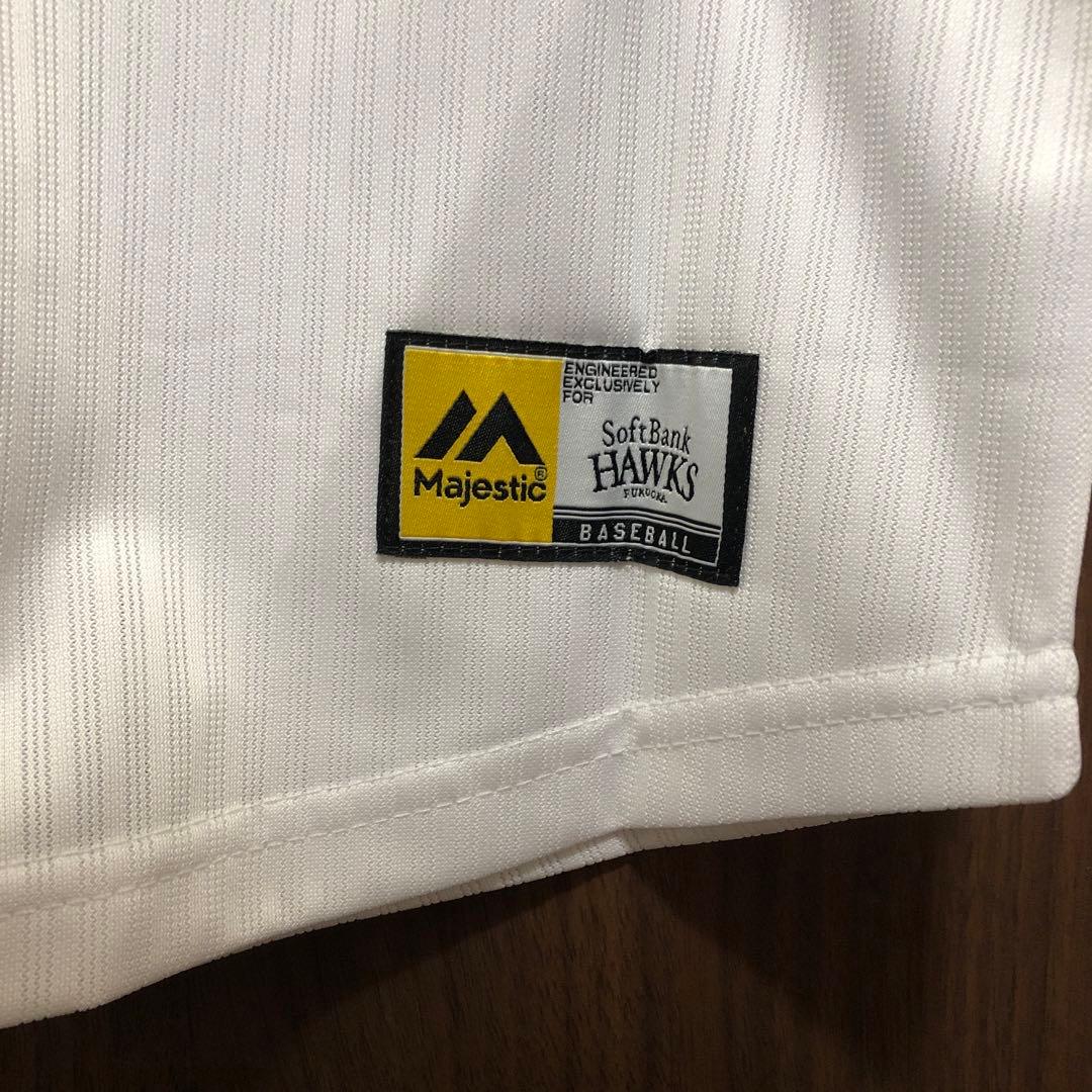 お*ち様 最終在庫処分★福岡ソフトバンクホークス★ホームユニフォーム★柳田悠岐❾