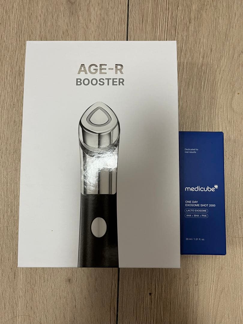 新品未開封　スキンブースターショット　メディキューブ　AGE-R セラム付き