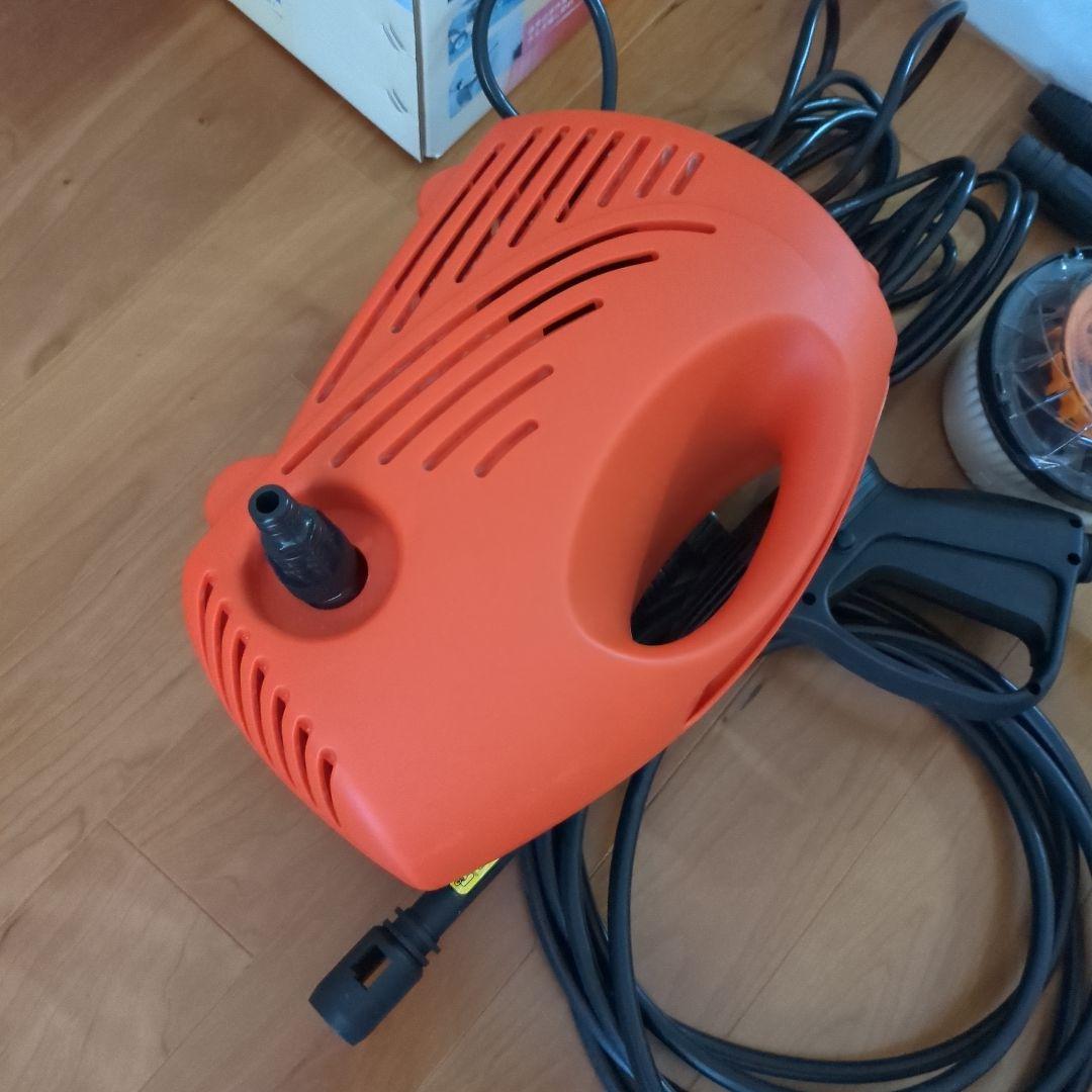 BLACK＆DECKER ブラックアンドデッカーポータブル高圧洗浄機 1400W