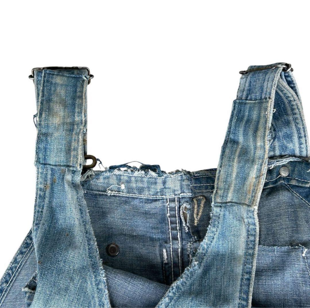 ビンテージ　40s Lee ハウスマーク オーバーオール　ペインター　デニム