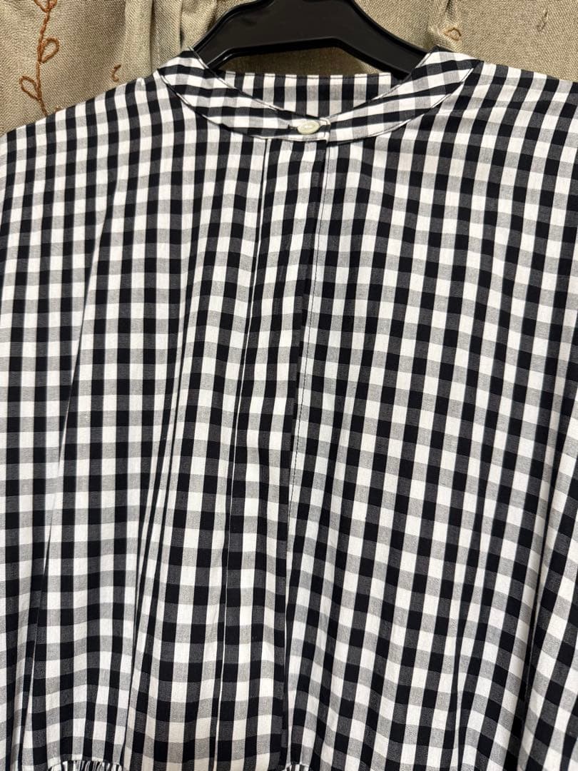 BEARDSLEY ビアズリー ギャザーワンピース ギンガム