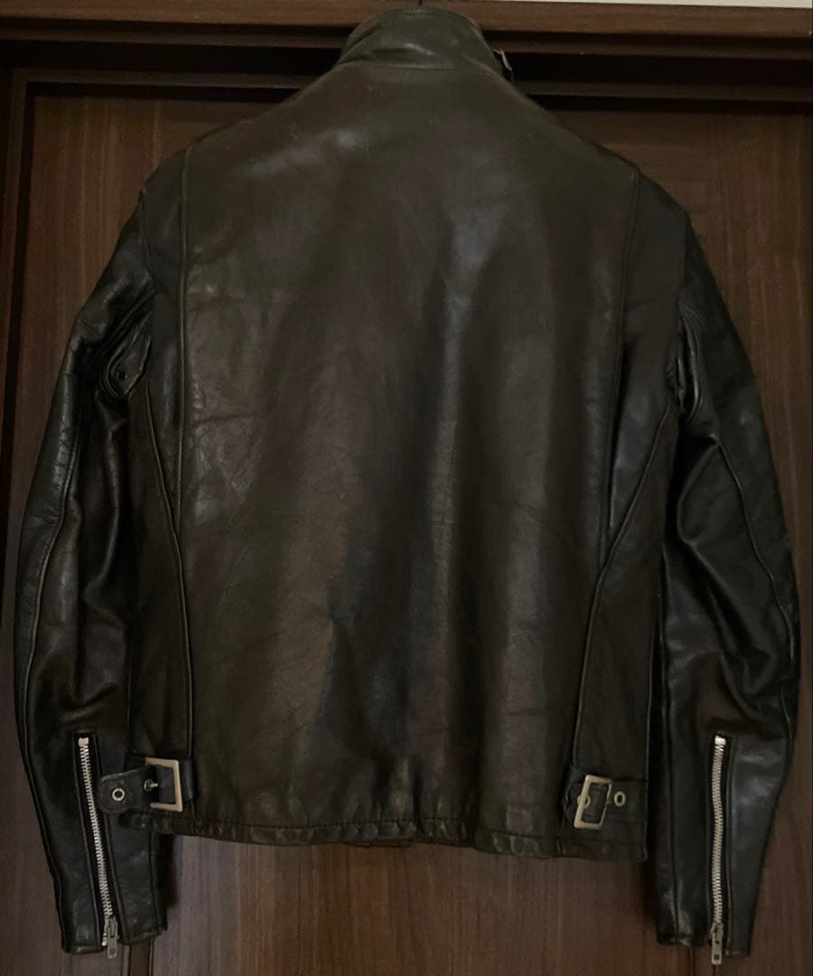 Schottレザーシングルライダース　レディース　サイズ6