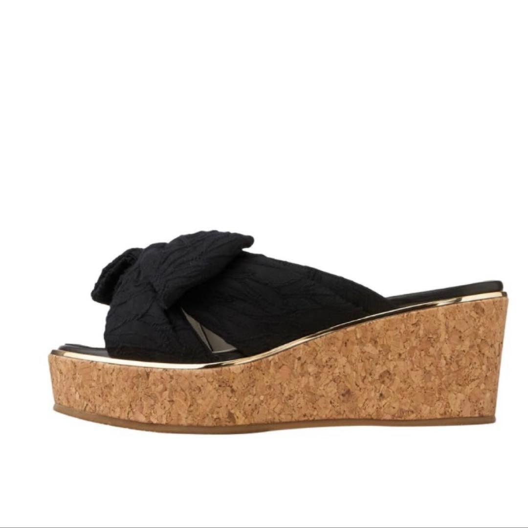 DAIANA（ダイアナ）リボン　ウェッジミュール