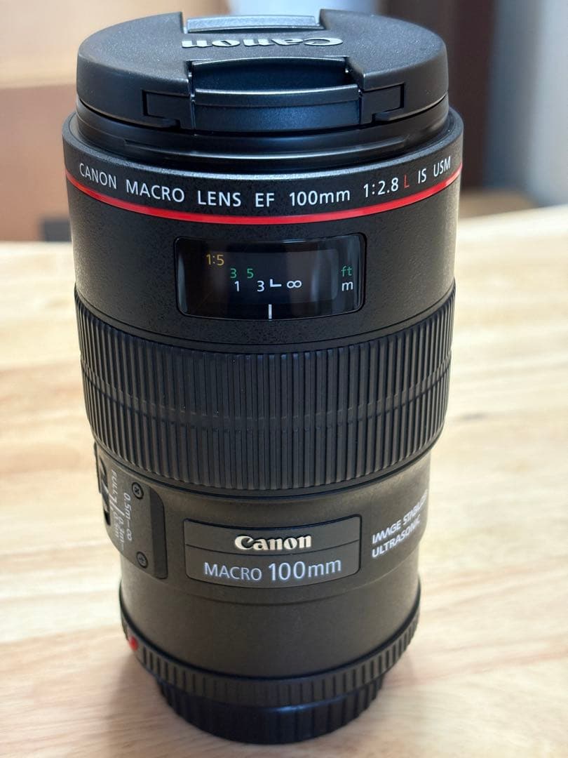 防湿庫保管Canon EF 100mm f/2.8L IS USM マクロレンズ