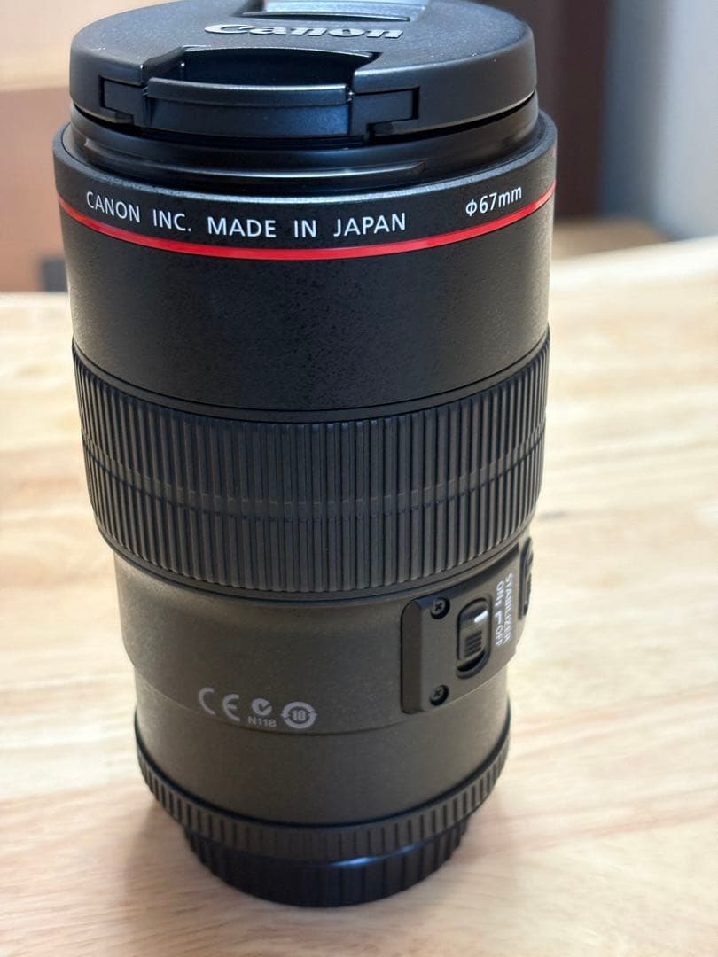 防湿庫保管Canon EF 100mm f/2.8L IS USM マクロレンズ