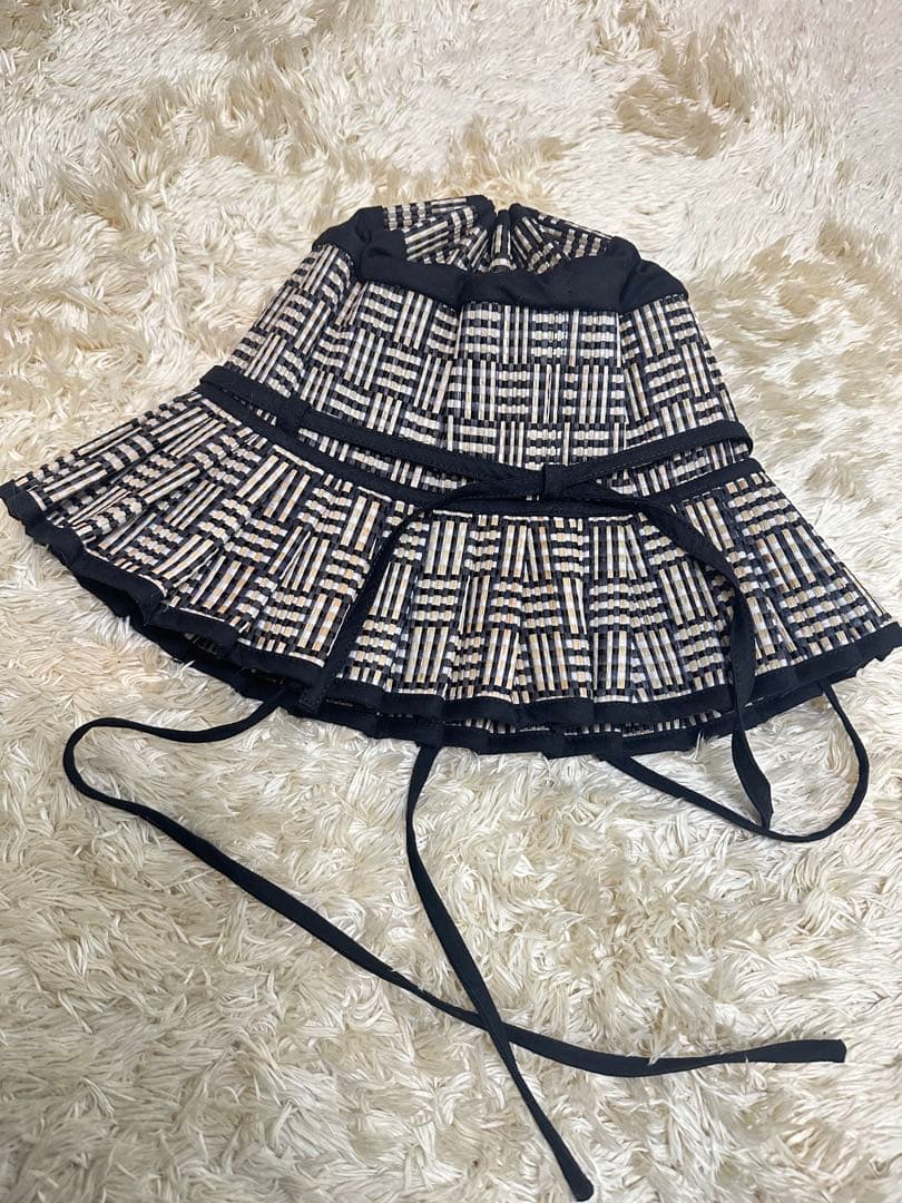 Lorna Murray 麦わら帽子　black bamboo MAXI カプリ