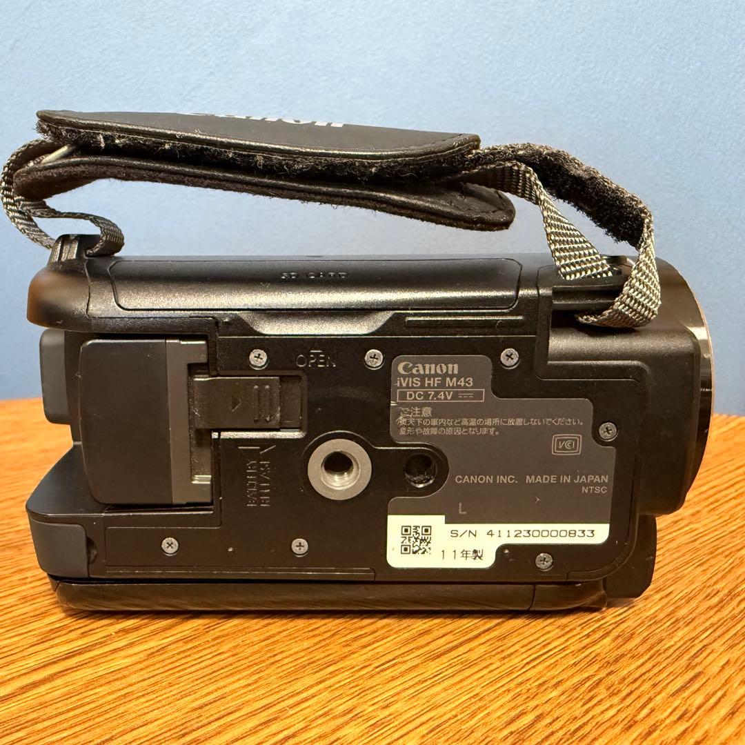 【極美品】キヤノン iVIS HF M43 防湿庫保管 ワンオーナー フルセット
