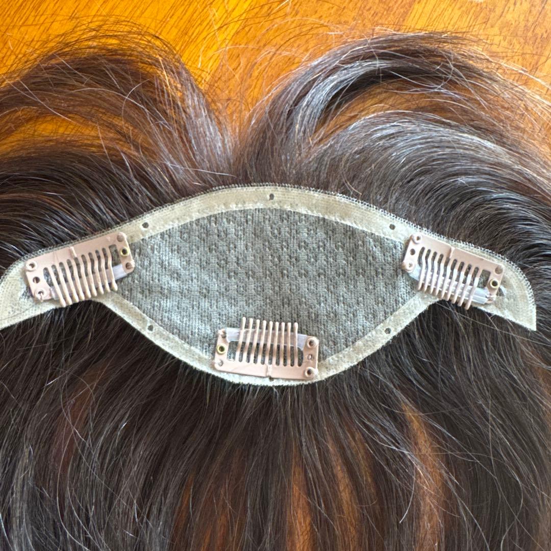 【Erika】百合子 前髪ウィッグ カモメ　ナチュラルブラウン