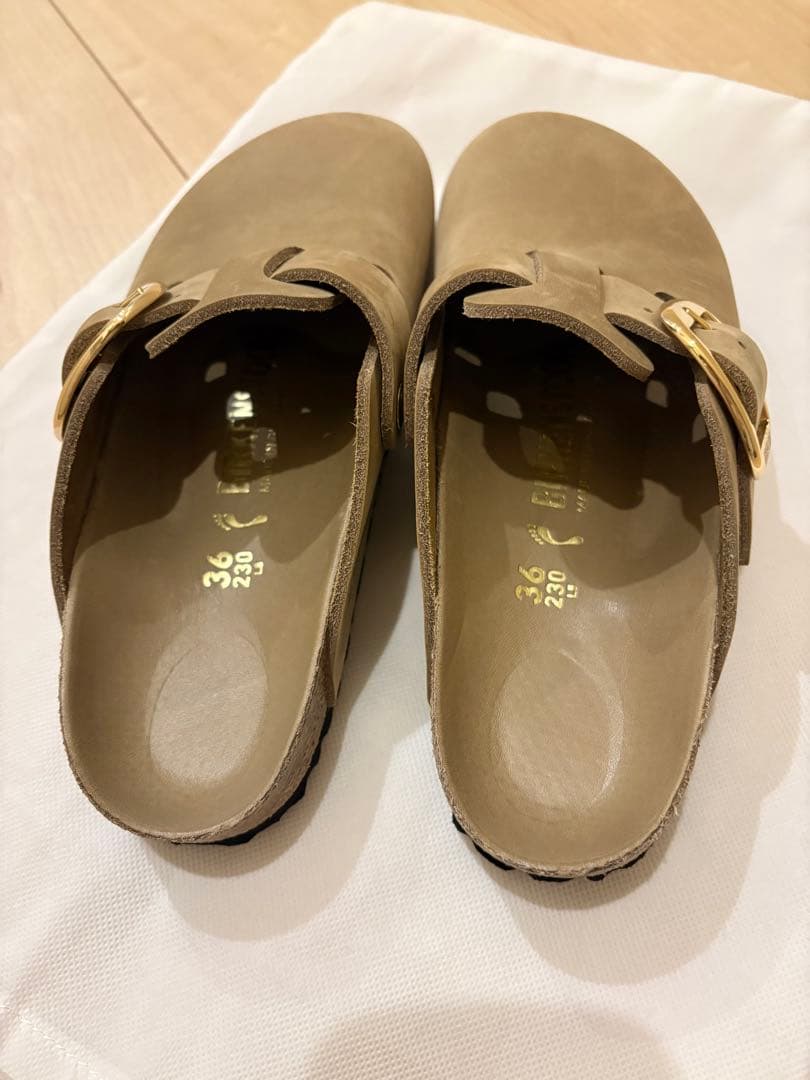 BIRKENSTOCK BostonBigBuckle タバコブラウン　ビルケン