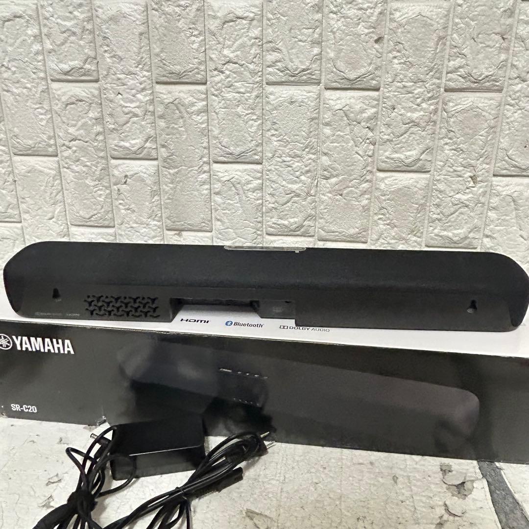 美品　YAMAHA コンパクトサウンドバー SR-C20A