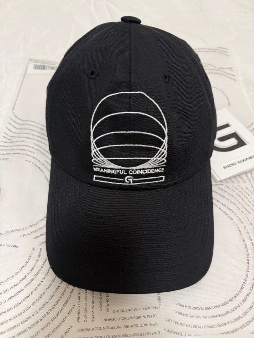 帽子 GADIDANONIEM JUDE/BLACK CAP