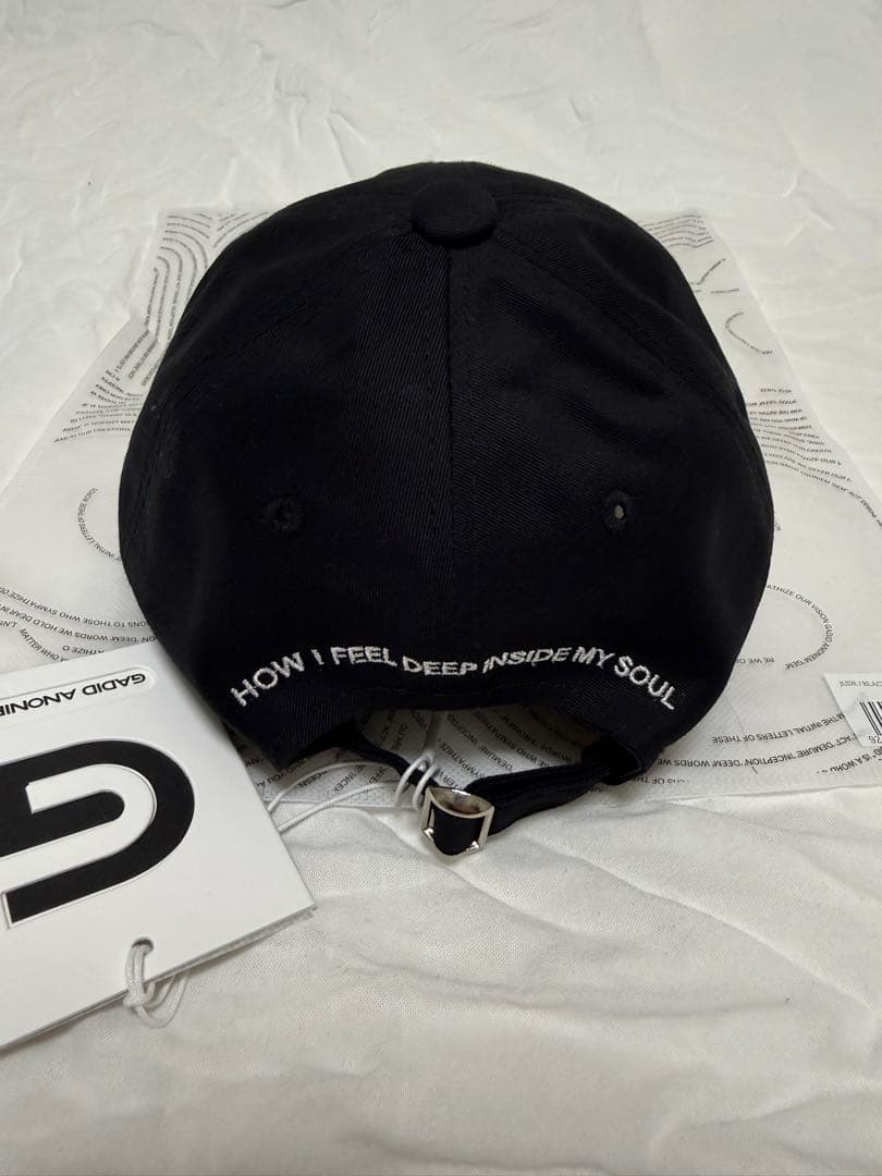 帽子 GADIDANONIEM JUDE/BLACK CAP