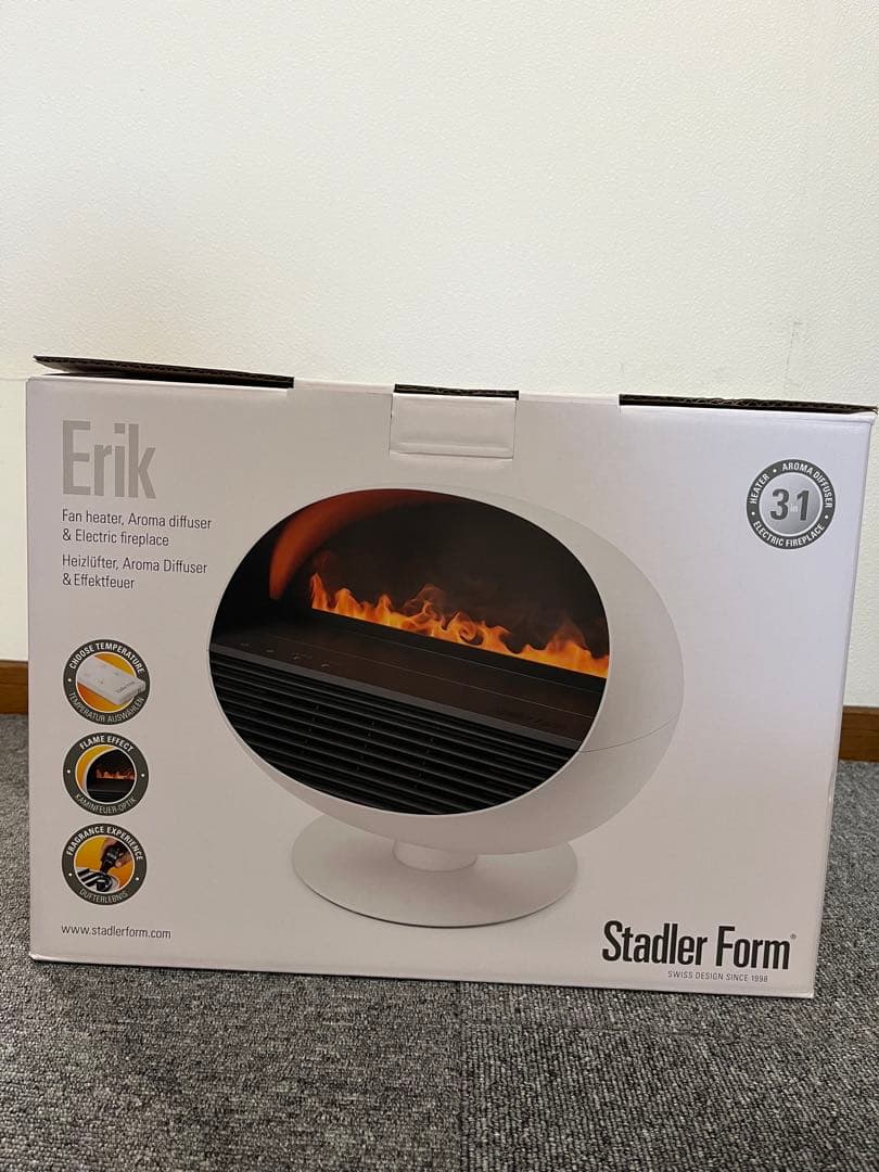 【STADLER FORM/スタドラフォーム】ERIK アロマファンヒーター