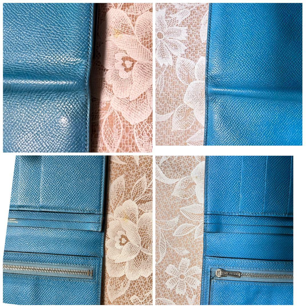 良美品★HERMES エルメス べアン スフレ 長財布★正規品