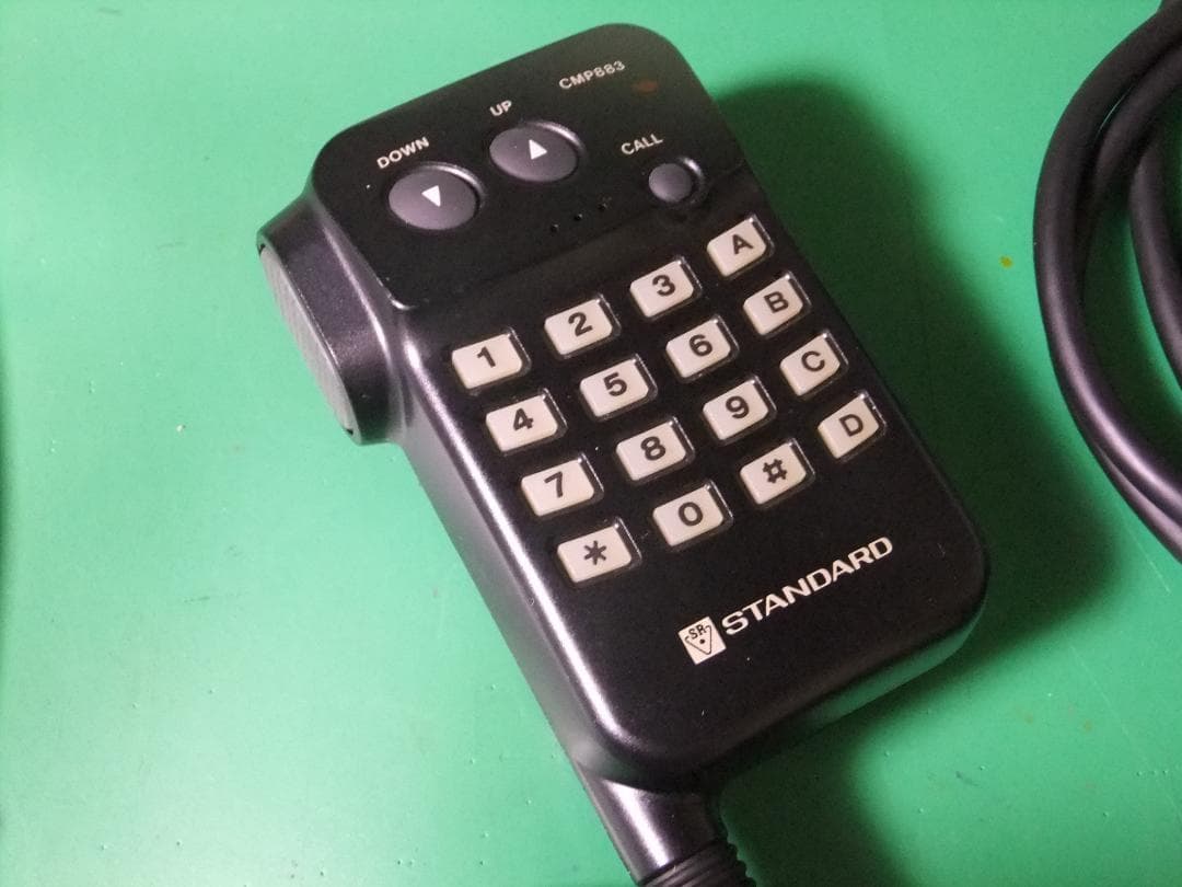 ☆スタンダード　C5900専用DTMFハンドマイク　CMP883（現状渡し）☆