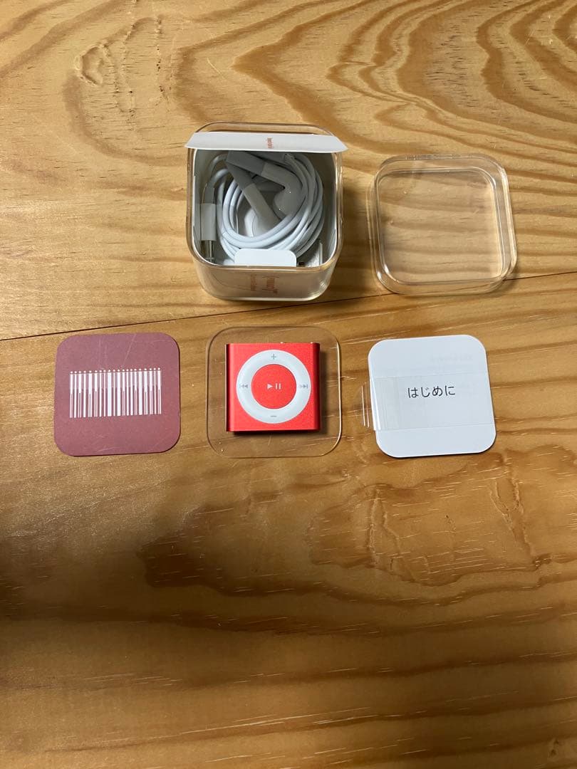 【新品未使用】iPod shuffle レッド