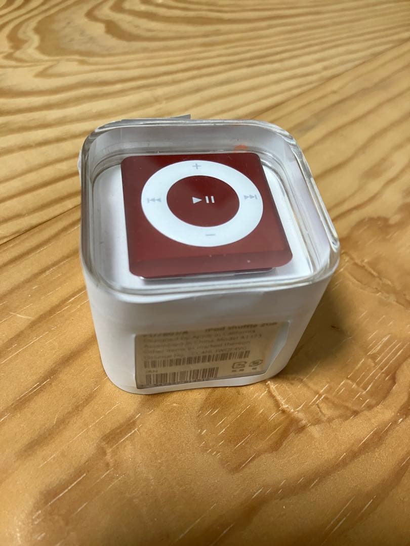 【新品未使用】iPod shuffle レッド