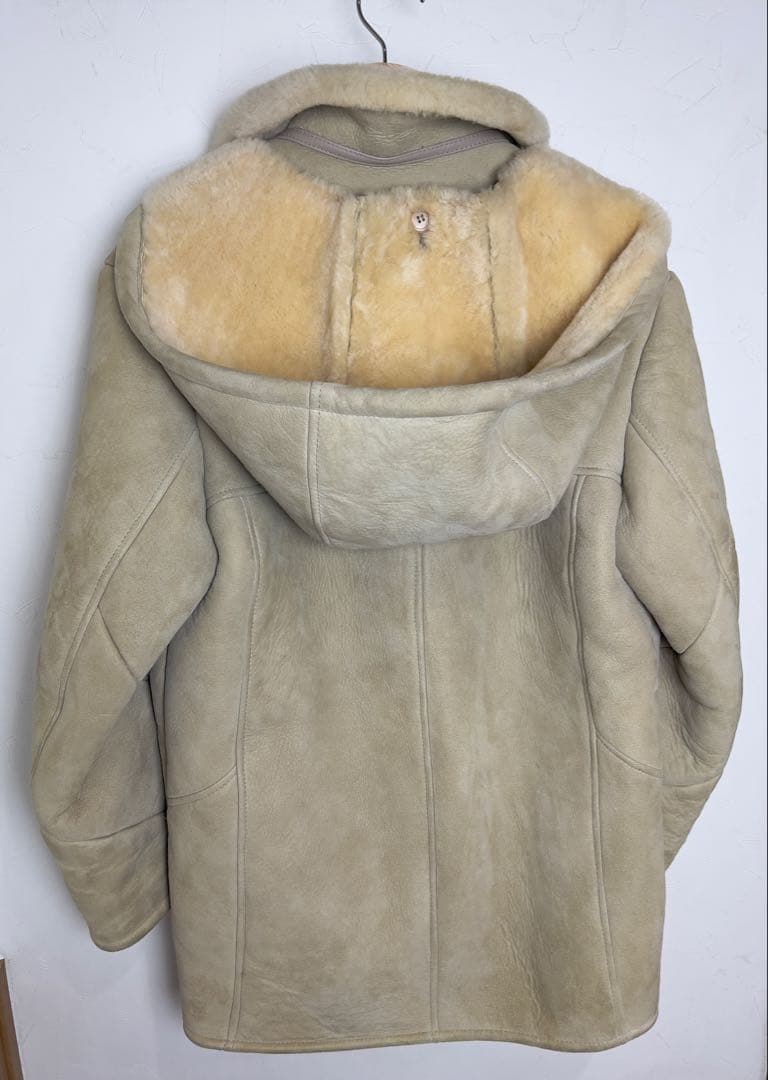 ニュージーランド製 カンタベリー 羊革 ダブルフェイス リアル ムートンコート