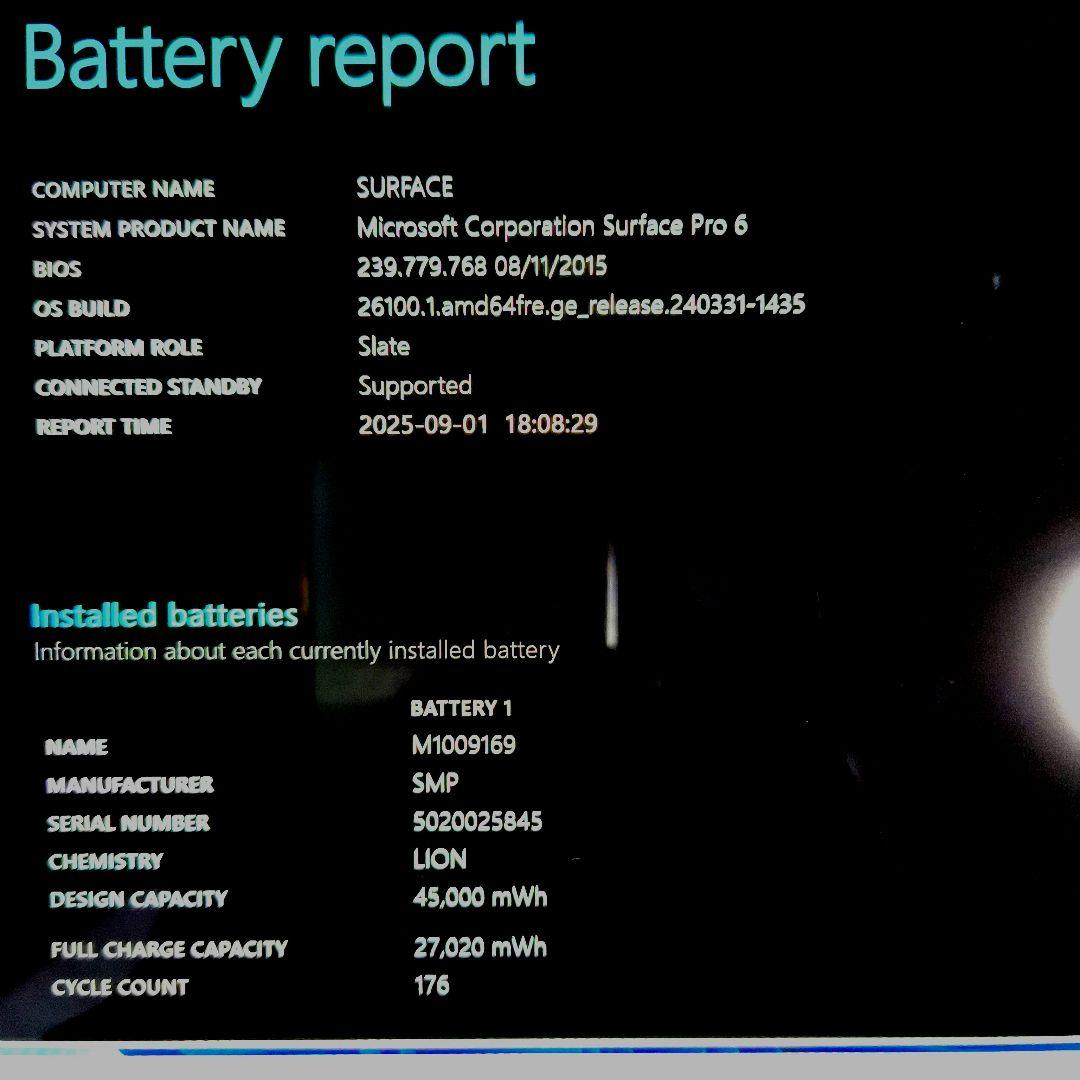 Windowsタブレット本体 Surface pro 6