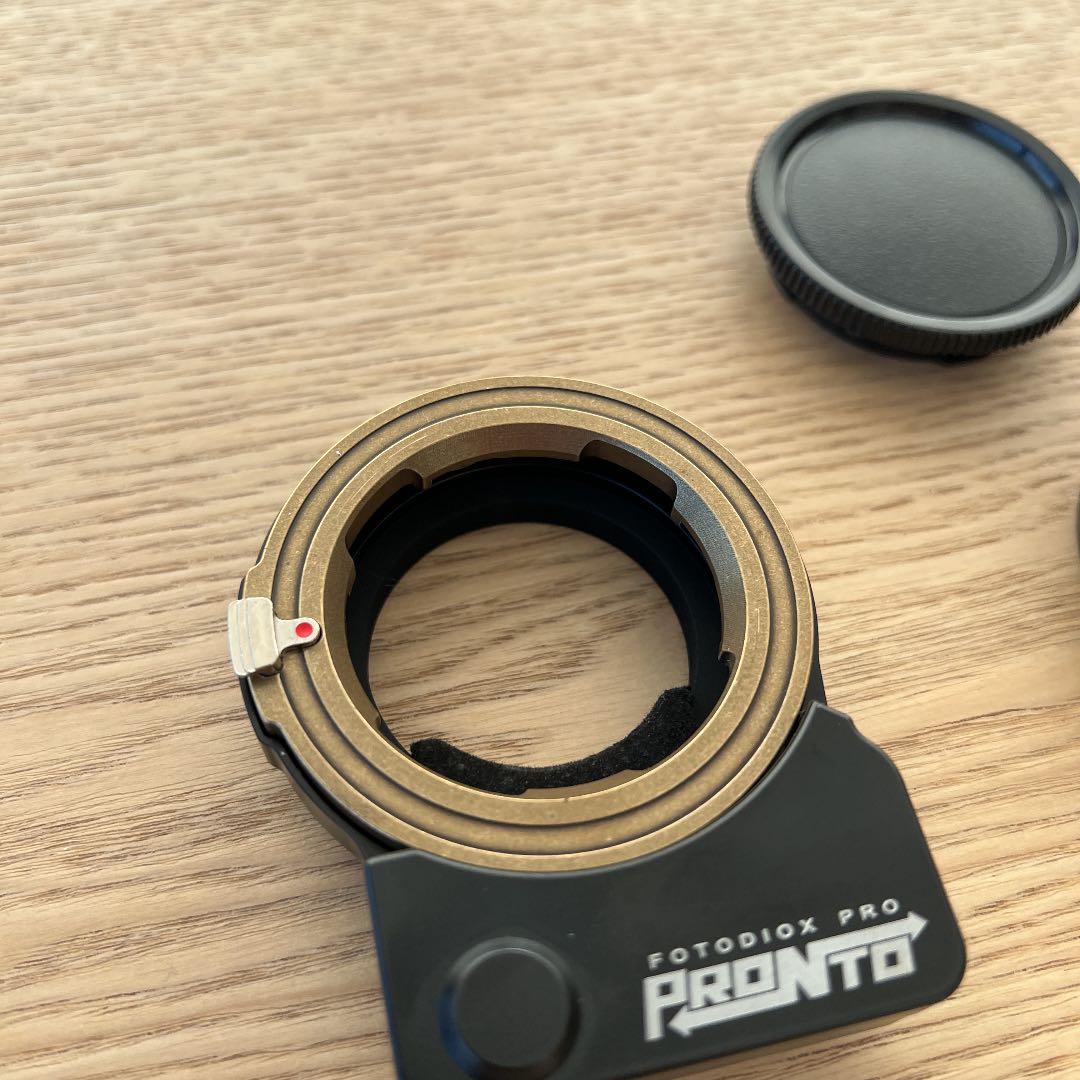 オートフォーカスアダプター　ライカMマウント→フジXマウント