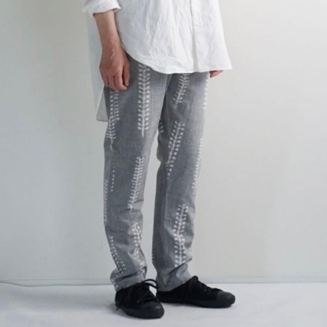 うなぎの寝床 ぺんぺん草 もんぺ カタカナ別注 M グレー