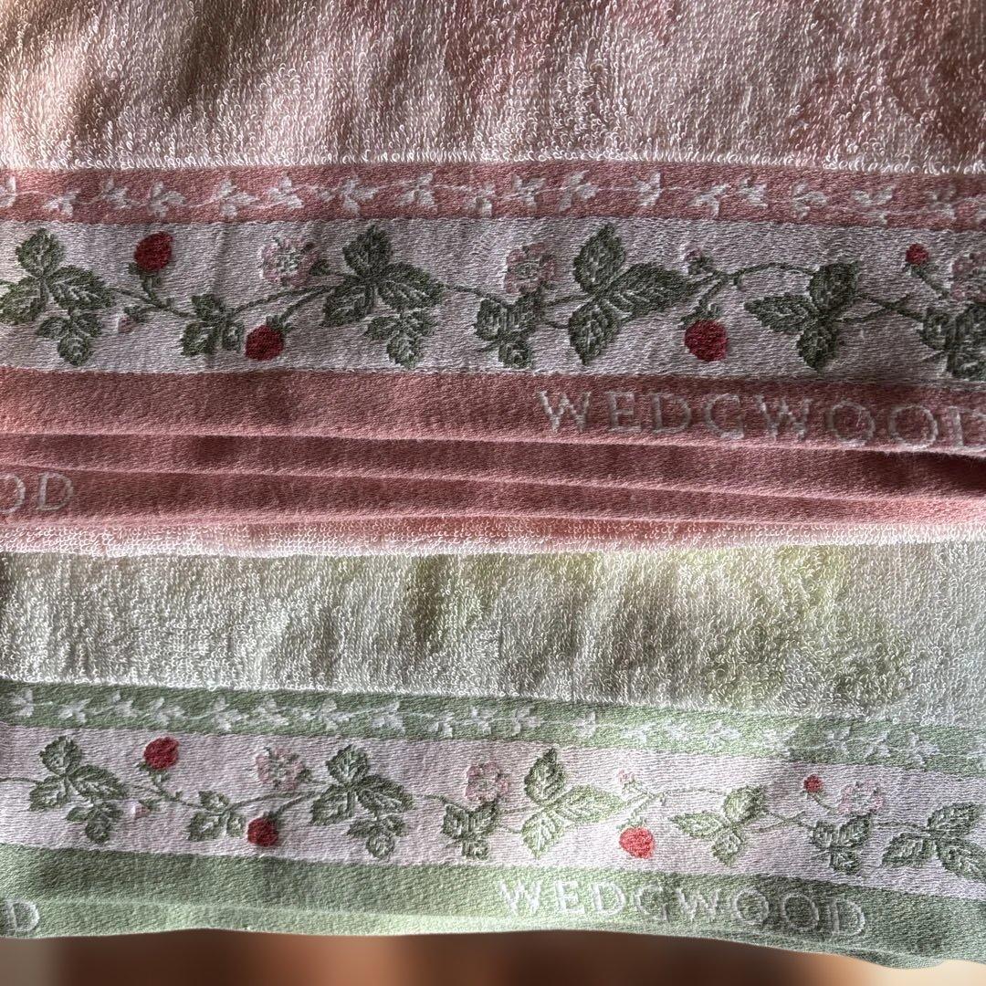 新品  ストロベリー柄 タオルケット2枚セット