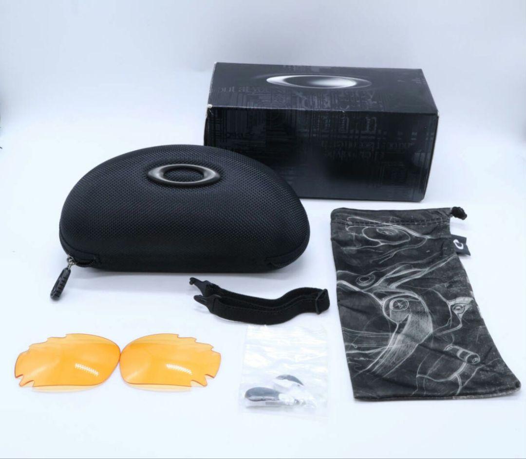 OAKLEY★サングラス★レーシングジャケット/ホワイト■付属品完備