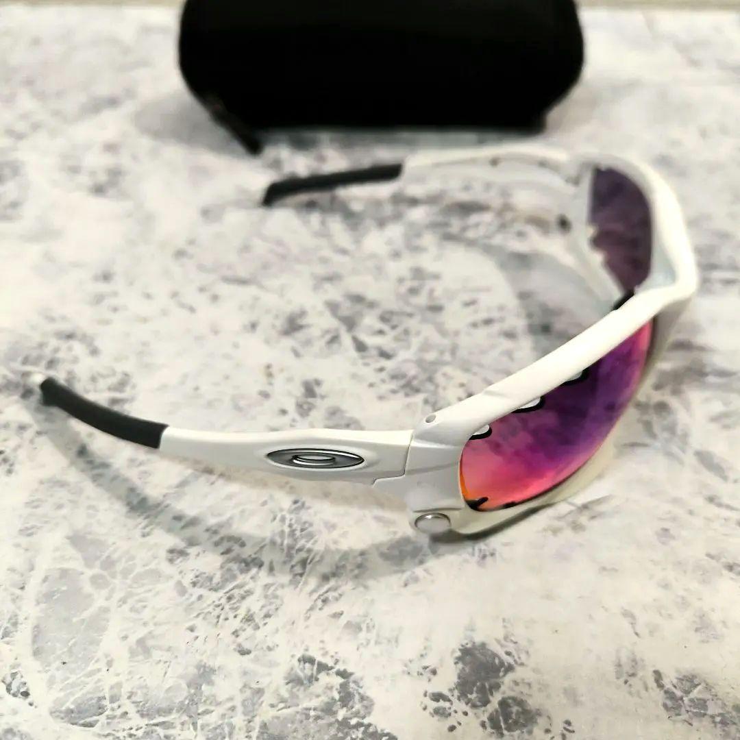 OAKLEY★サングラス★レーシングジャケット/ホワイト■付属品完備