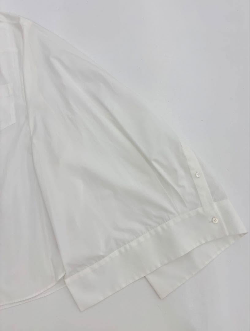 【Y16】sacai コットンポプリンケープ