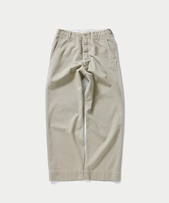 COMOLI｜ KHAKI チノパンツ｜②