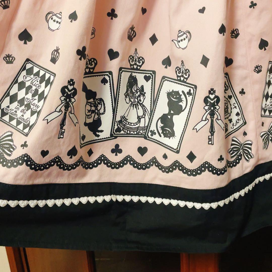 MAXICIMAM ゴスロリドレス アリス柄