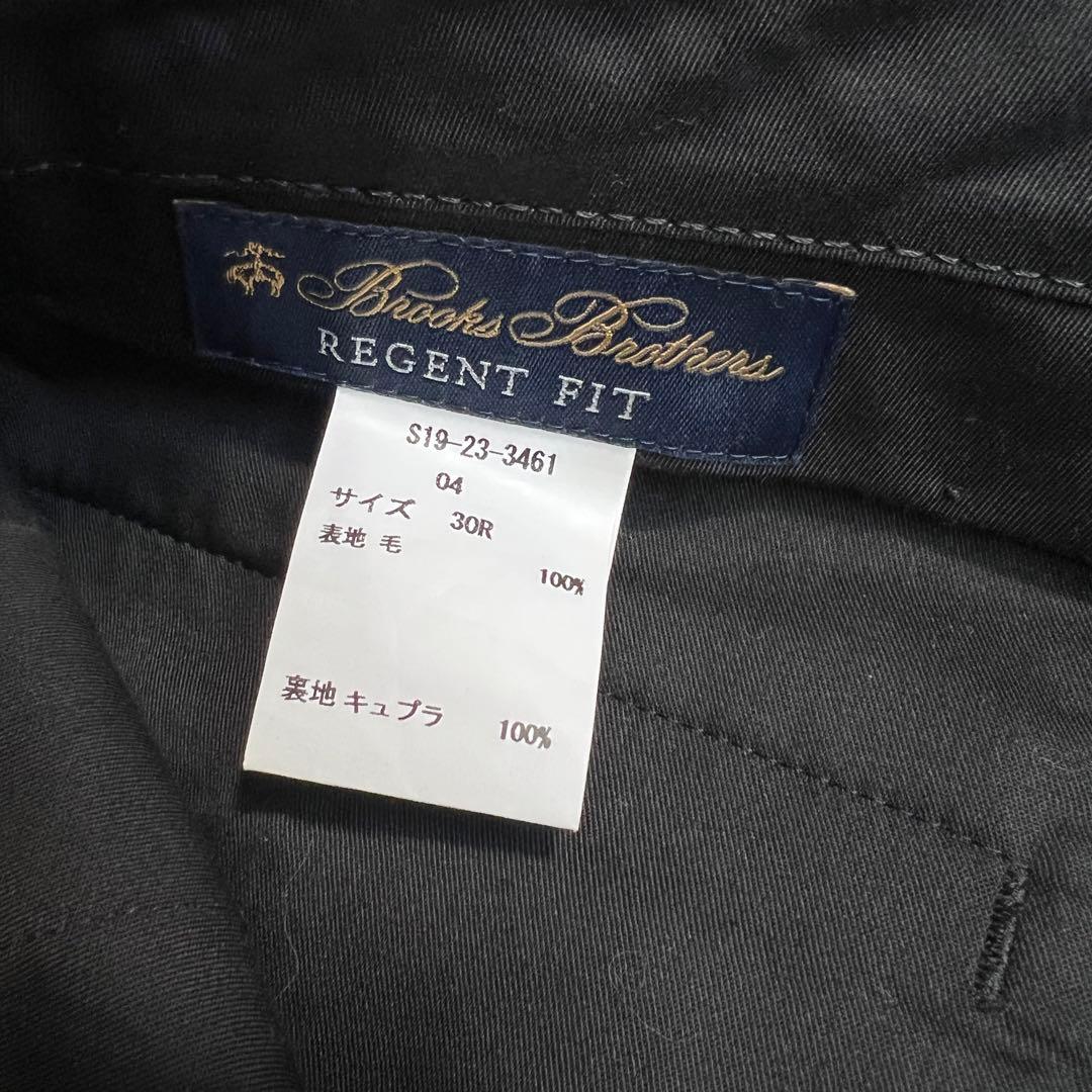 ブルックスブラザーズ カノニコウールフランネルスラックスパンツ チャコールW30