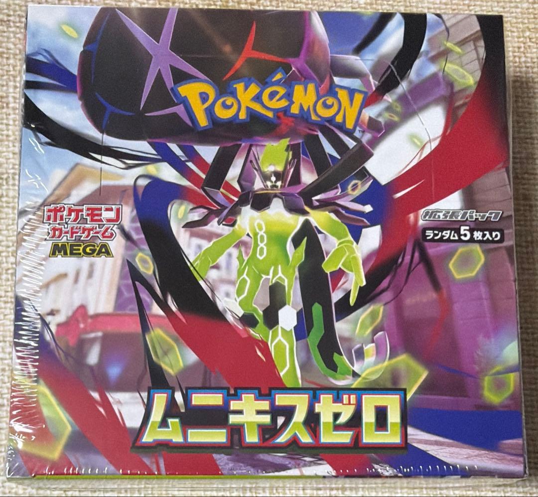 ポケモンカード MEGA ムニキスゼロ 1 箱 BOX シュリンク付き 未開封