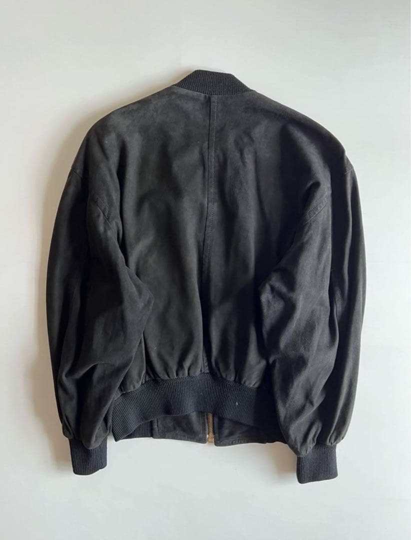 ジャケット・アウター GUCCI LEATHER BOMBER JACKET