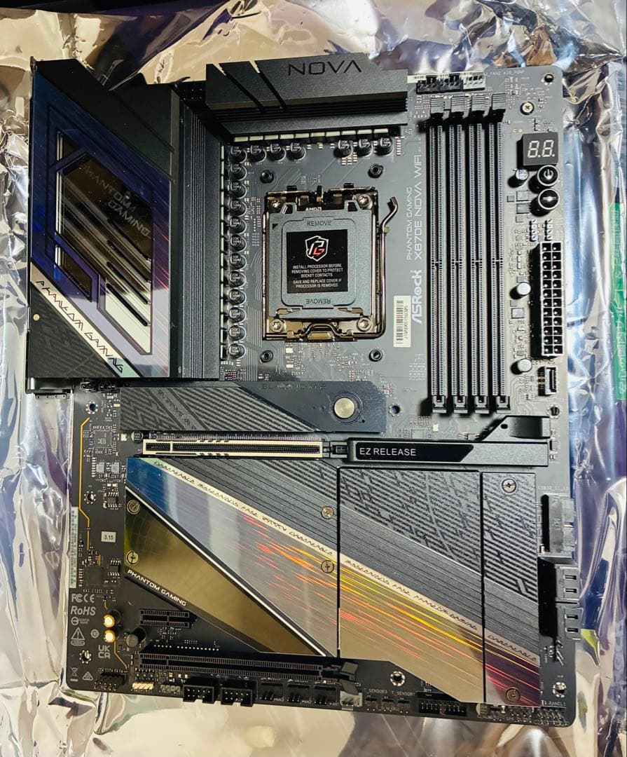 ASRock X870E NOVA wifi + 10gb Lanカード