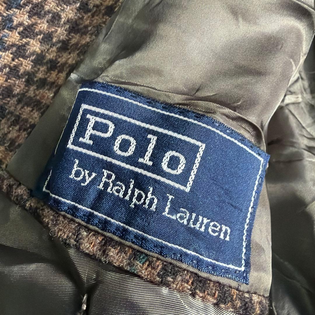 ぱ*ち様 極上　70〜80s USA製　ポロバイラルフローレン　ハウンドトゥース