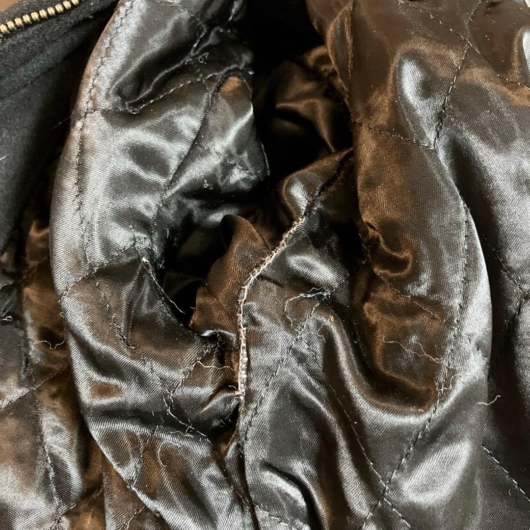 激レア✨kenzo jeans ケンゾー　ボンバーJK　短丈　ビーズロゴ y2k