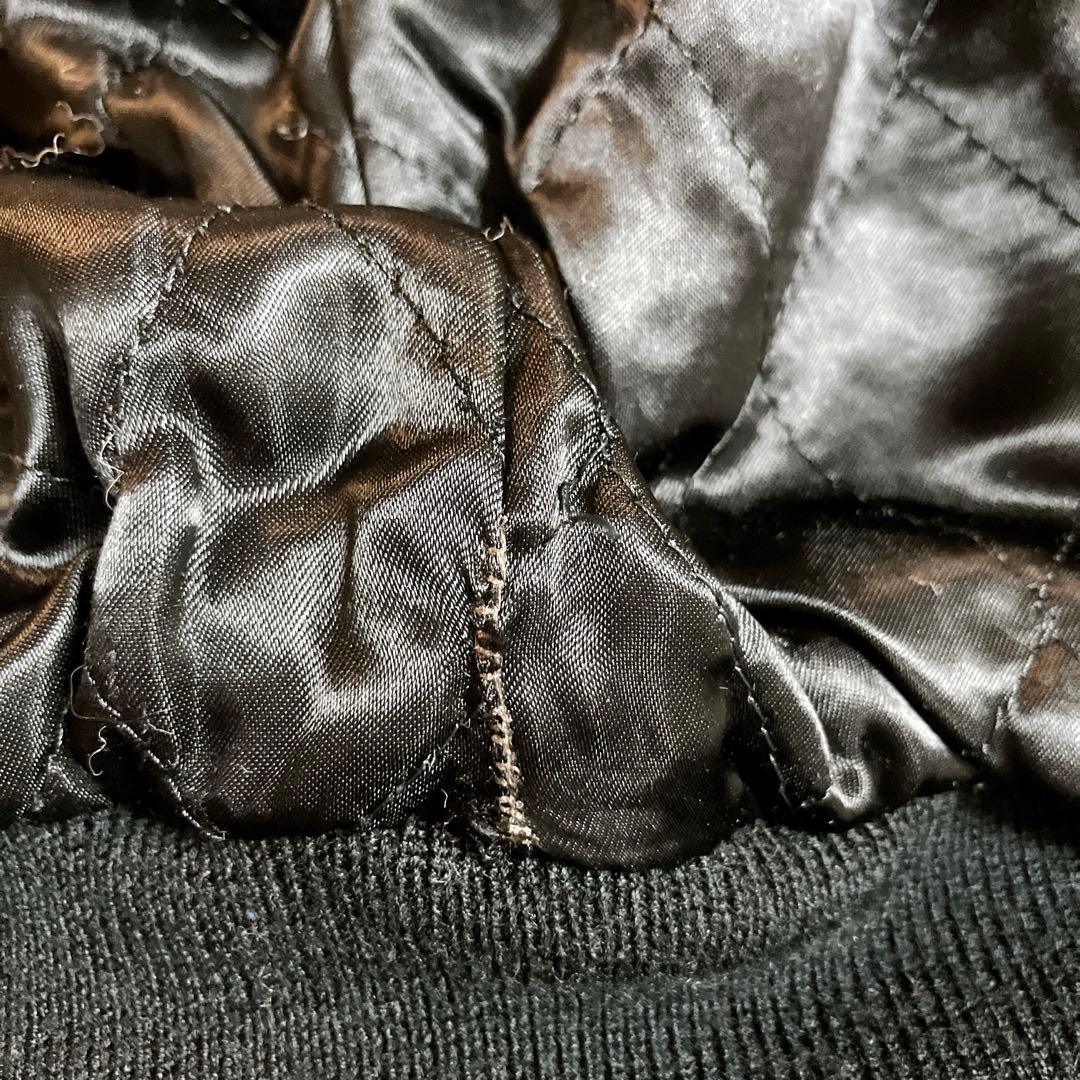 激レア✨kenzo jeans ケンゾー　ボンバーJK　短丈　ビーズロゴ y2k