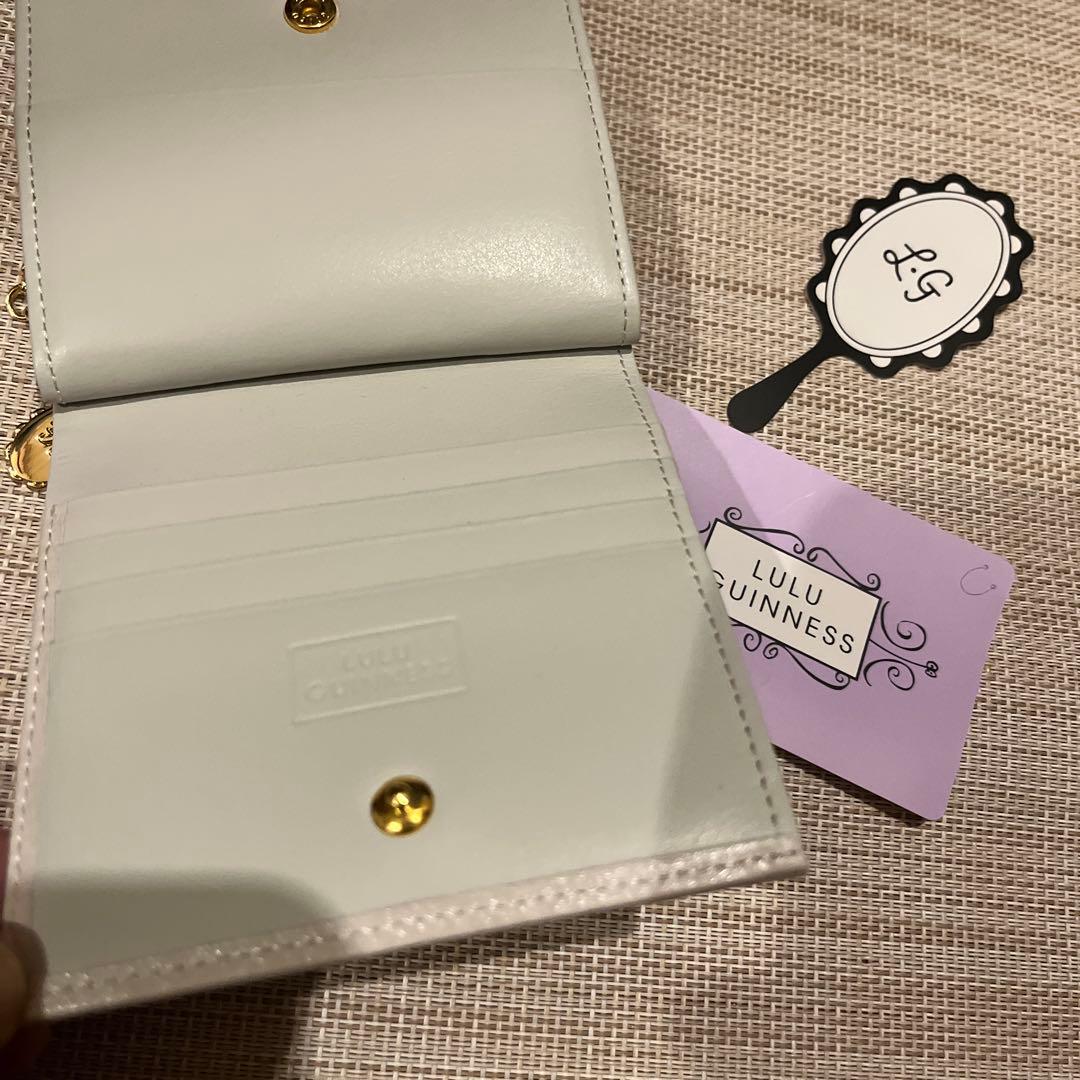 Lulu Guinness トイプードル　折財布 未使用　希少