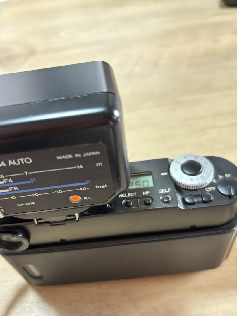 Konica Hexar カメラ、ストラップ、フラッシュセット