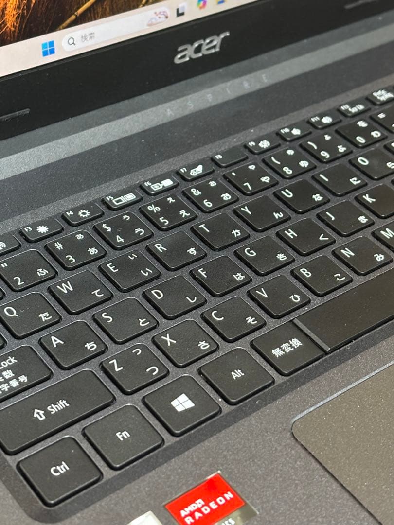 acer ノートPC 1920x1080 AMD Radeon